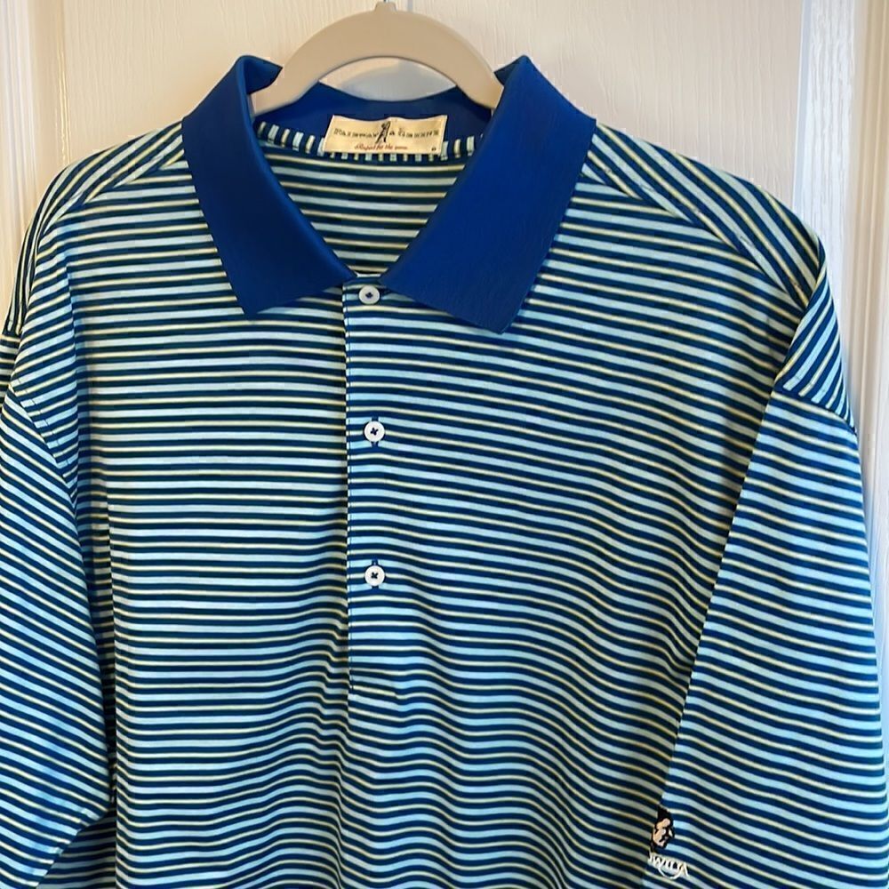 Fairway & Greene “Cuscowilla” Striped Polo - XL - Excellent Condition